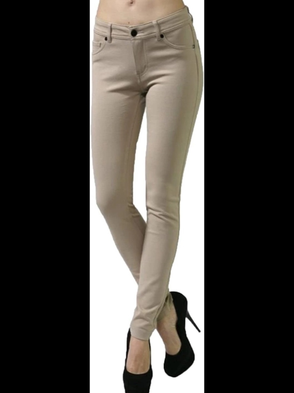 NWT Bebe 2b tan skinny legging pants